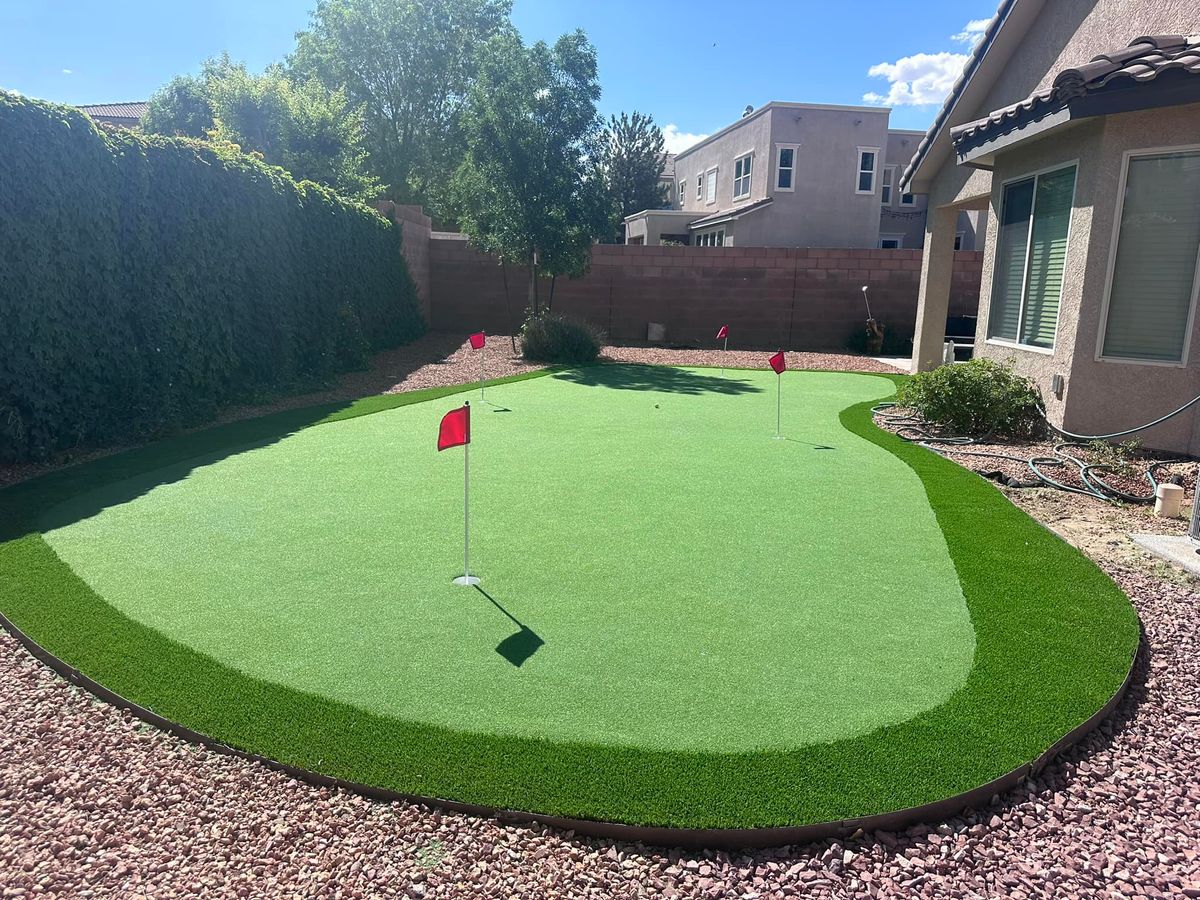 Putting Greens for Go Green Turf Pros in Albuquerque, NM