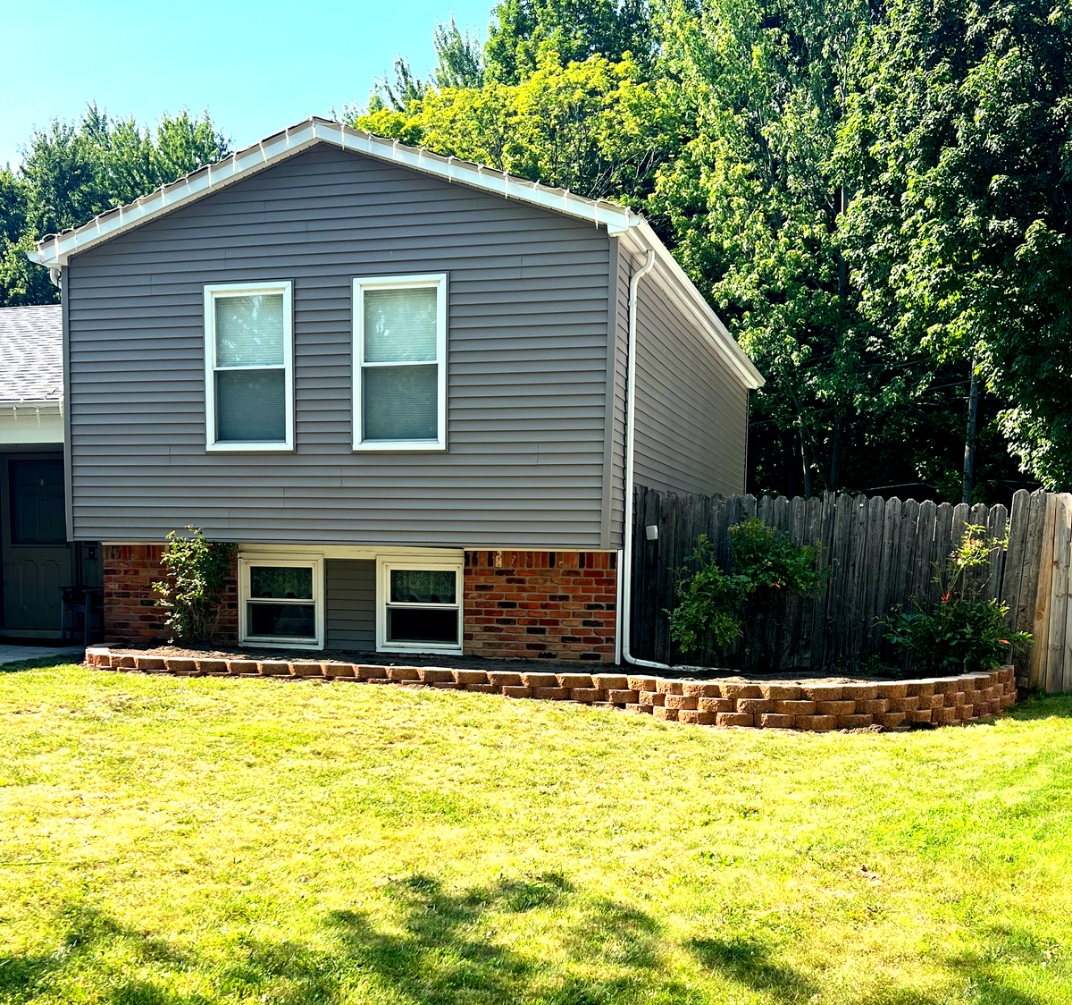 Retaining Wall Construction for Alltimate Outdoor Services in Warren, MI