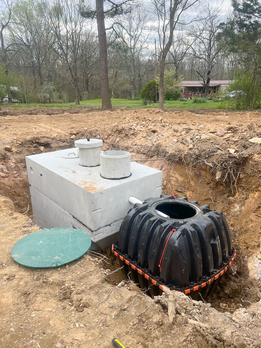 Septic Installation & Repair for McBryar Excavation in Trenton, GA