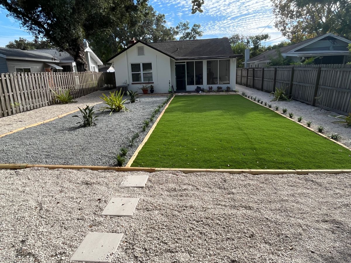 Artificial Turf Installation for Hefty's Helpers in Saint Petersburg,  FL