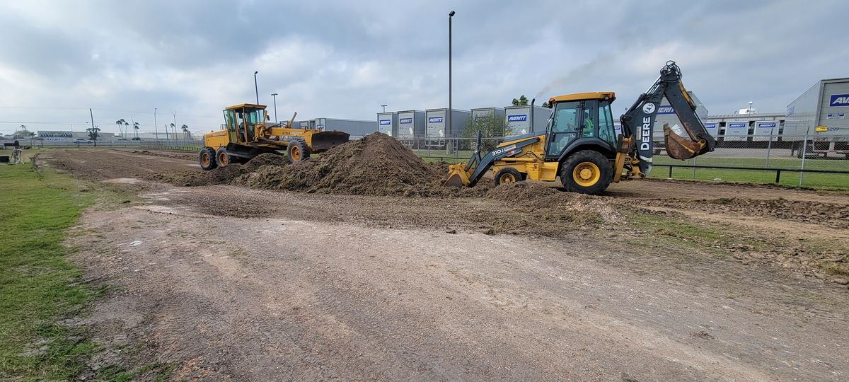 Civil Construction Work for Longoria & Son Construction in Laredo, TX