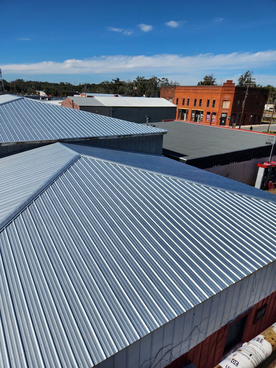 Roof Installation for Whiddon Construction Company in Lake City, FL