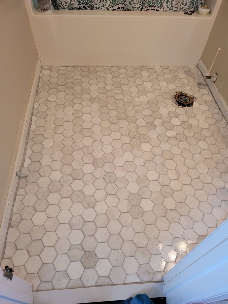 Tiling for All About Homes in Locust Grove, GA