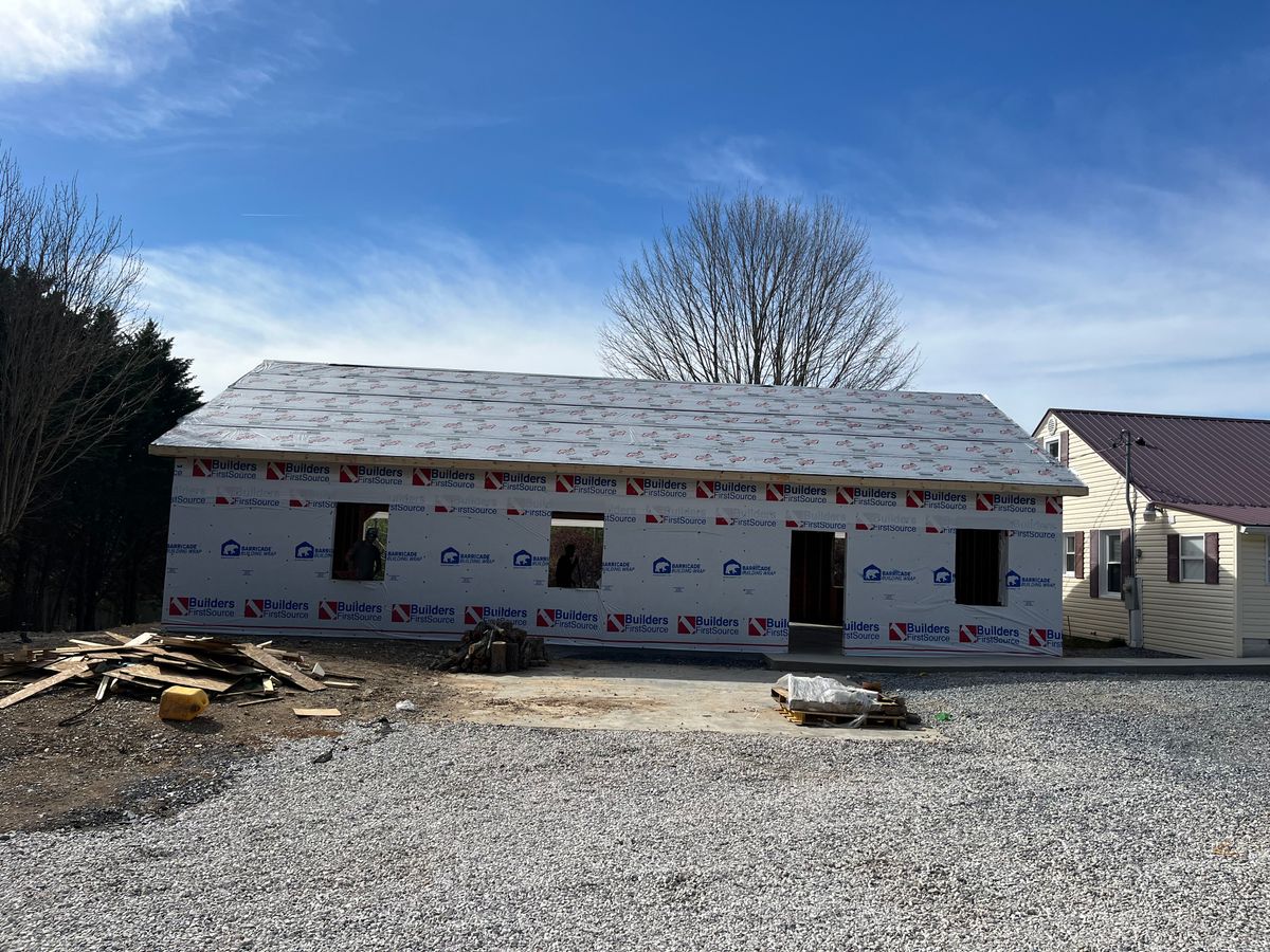 New Construction for CM Construction in Erwin, TN