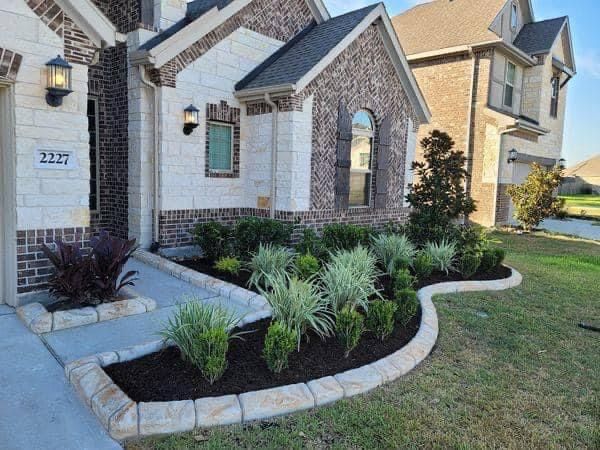 Landscaping for Texas Curb N Borders in Houston, TX