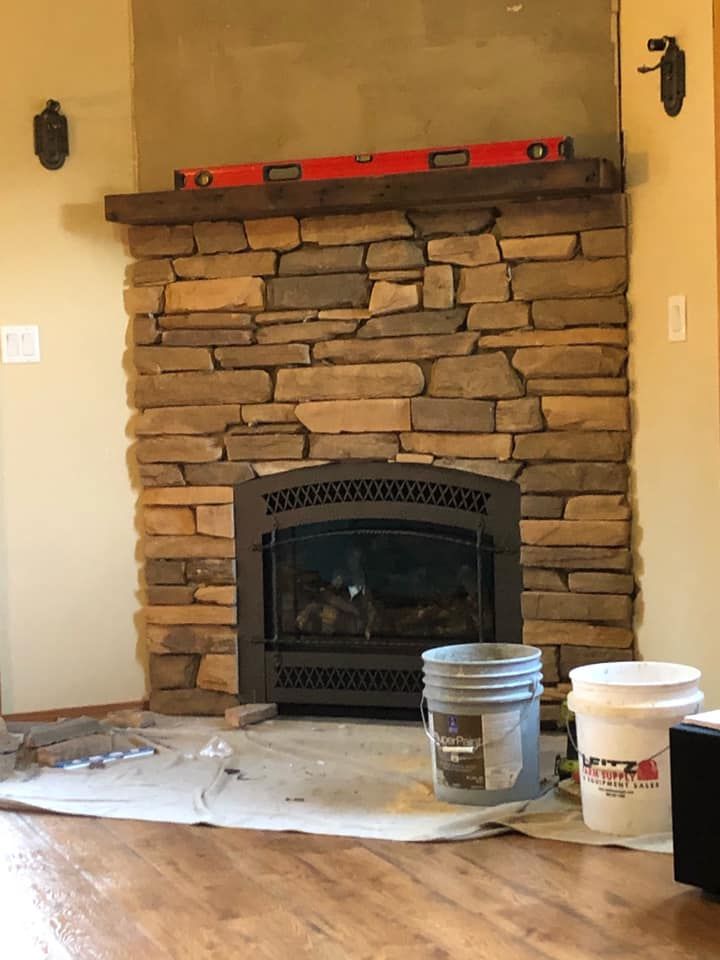 Masonry for Love's Custom Tile in Sequim, WA