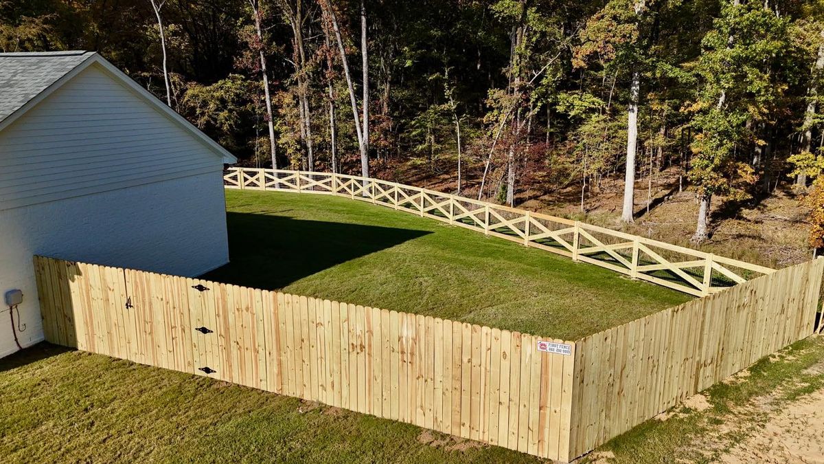 Gate Installation for First Fence LLC in Hernando, MS