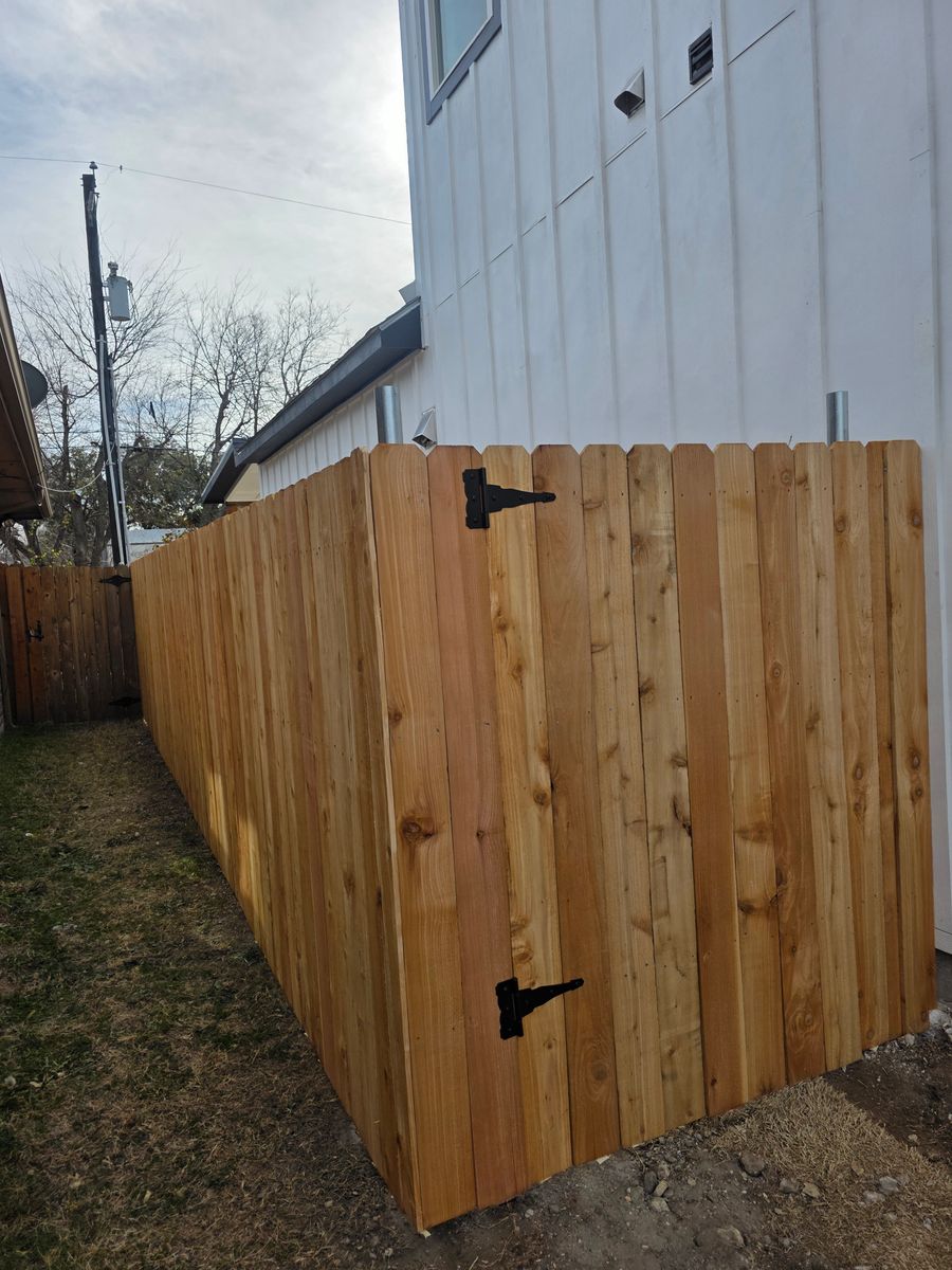 Fence Installation for RACSO RDZ LLC in McKinney, TX