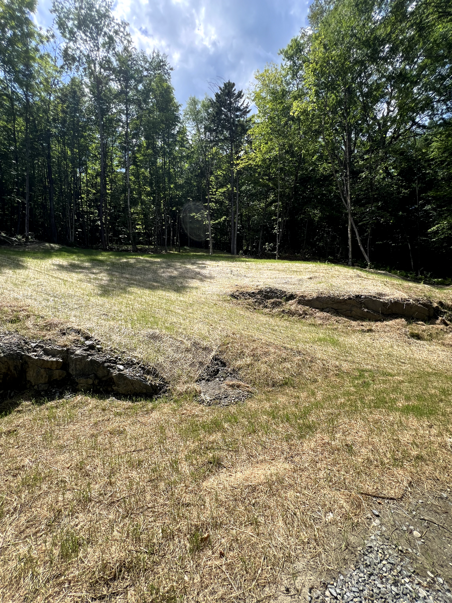 Land Grading for Andy Naylor Excavation in Johnson, VT