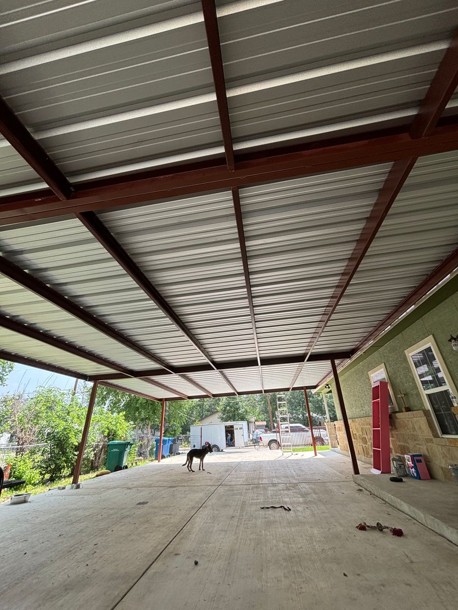 Car Ports for Ornelas Metal Roofing in San Antonio, TX