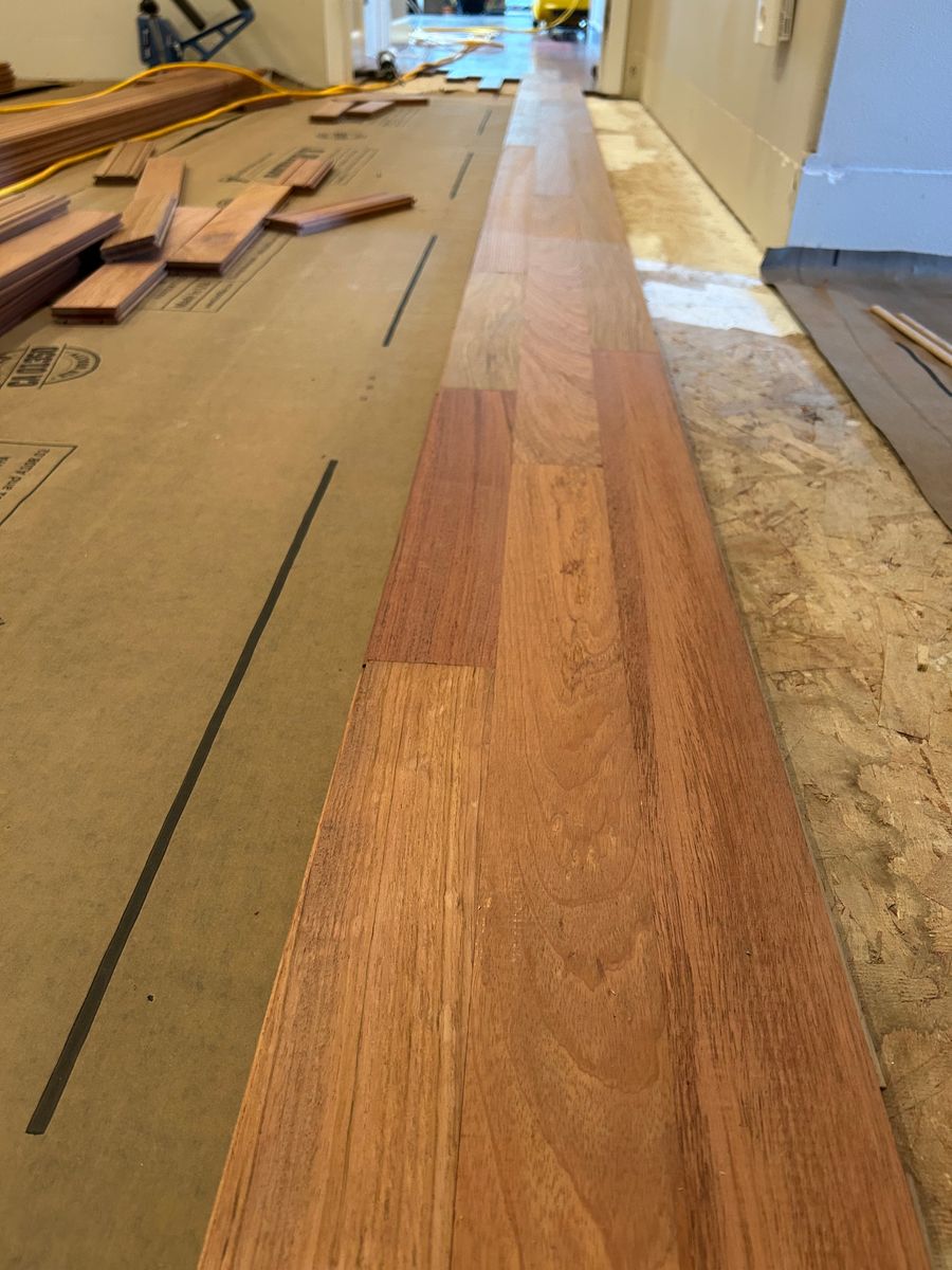 Floor Installation for Revamped Floors in Yelm, WA