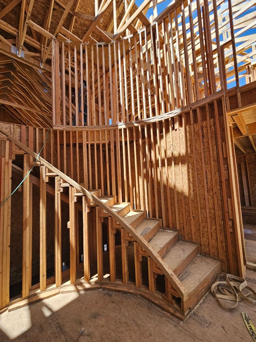 Custom Home Framing for D & D Builders in Boulder, CO