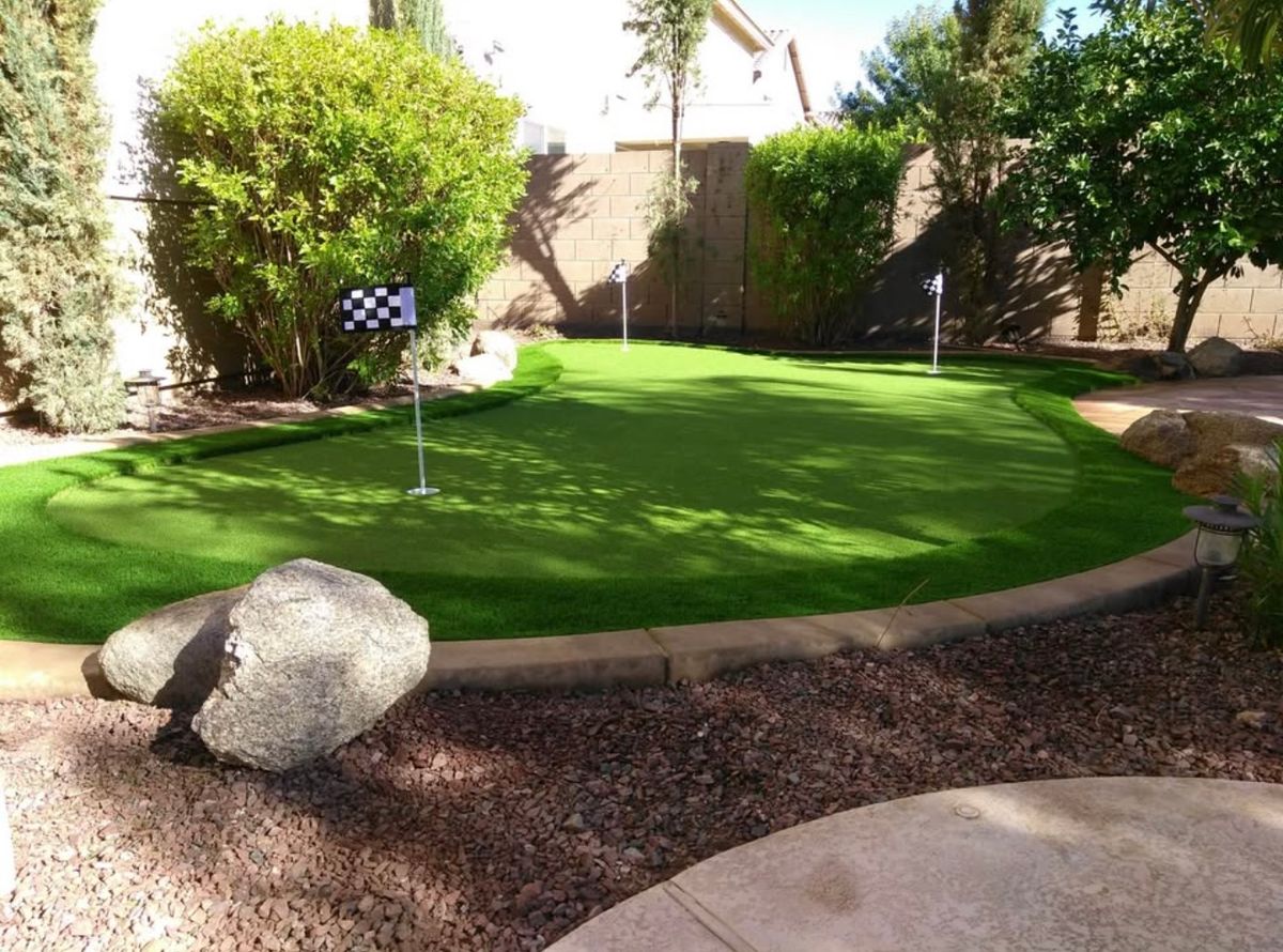 Turf Installation for Longley Construction in Algodones, NM