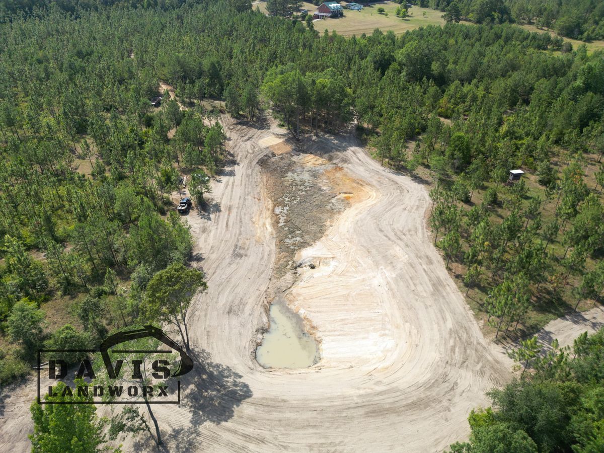 Pond Construction / Repairs for Davis Landworx in Clanton,  AL