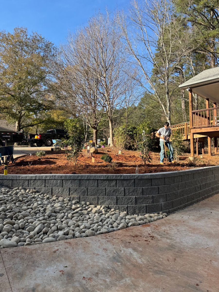 Hardscape Installation for Peach State Landscaping in Hartwell, GA