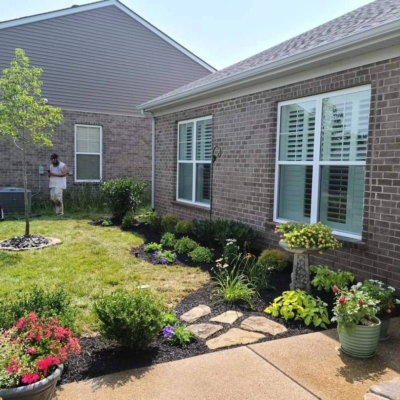 Landscape Installation for All Seasons Property Maintenance in Louisville, KY