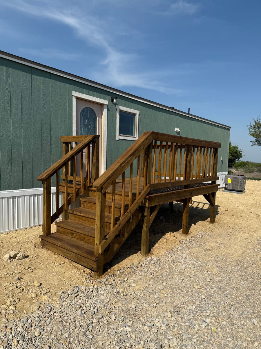 Deck Installation for Timberline Deck & Patio in Covington, TX