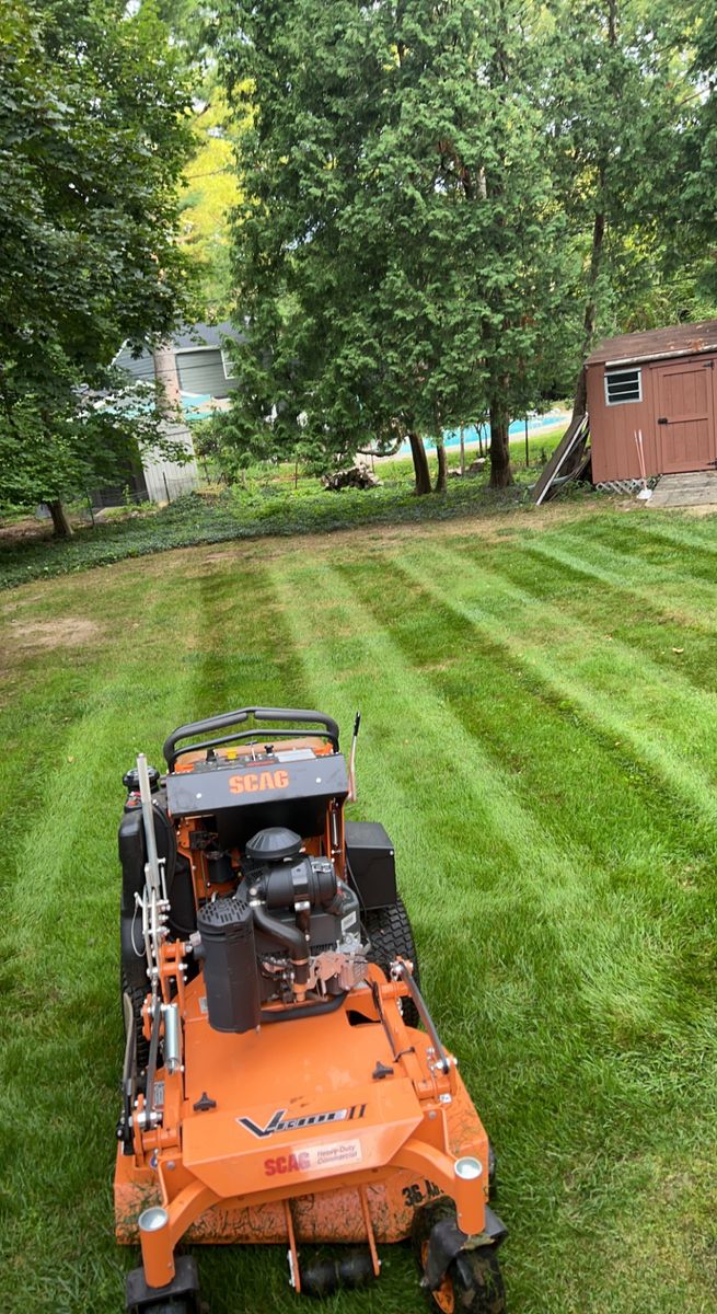 Lawn Aeration for Hammond Landscape in Okemos, MI