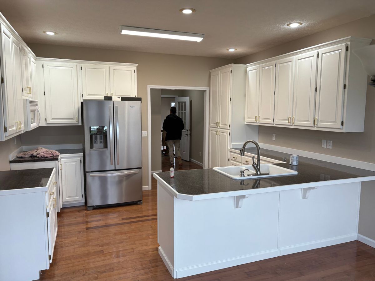 Kitchen and Cabinet Refinishing for NXT Generation Painting in Cookeville, TN