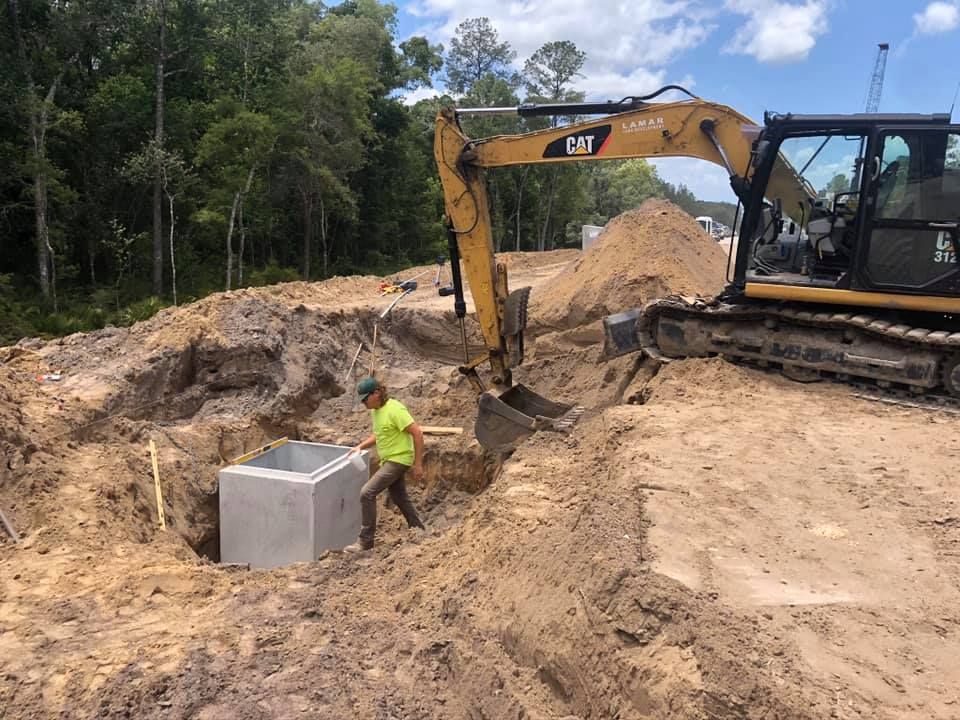 Civil Construction for Lamar Construction in North Central, FL