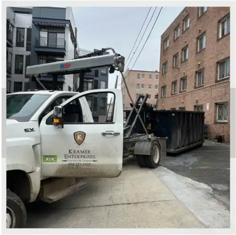 Roll-off Dumpsters for Kramer Enterprises in Washington, D.C.