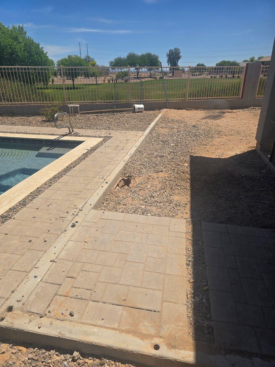 Patio Design & Installation for Diamond Dust Concrete in Show Low, AZ