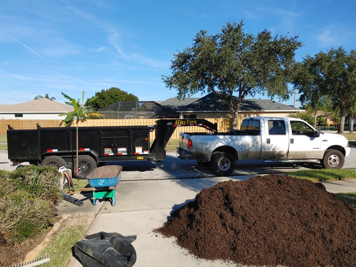 Landscape Installation for Epic Vine Design in Melbourne, FL
