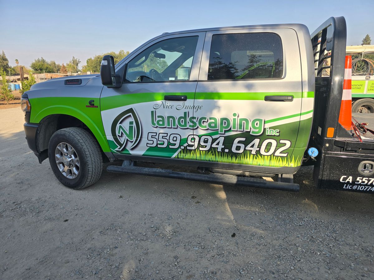 Irrigation System for Nice Image Landscaping Inc. in Fresno, CA