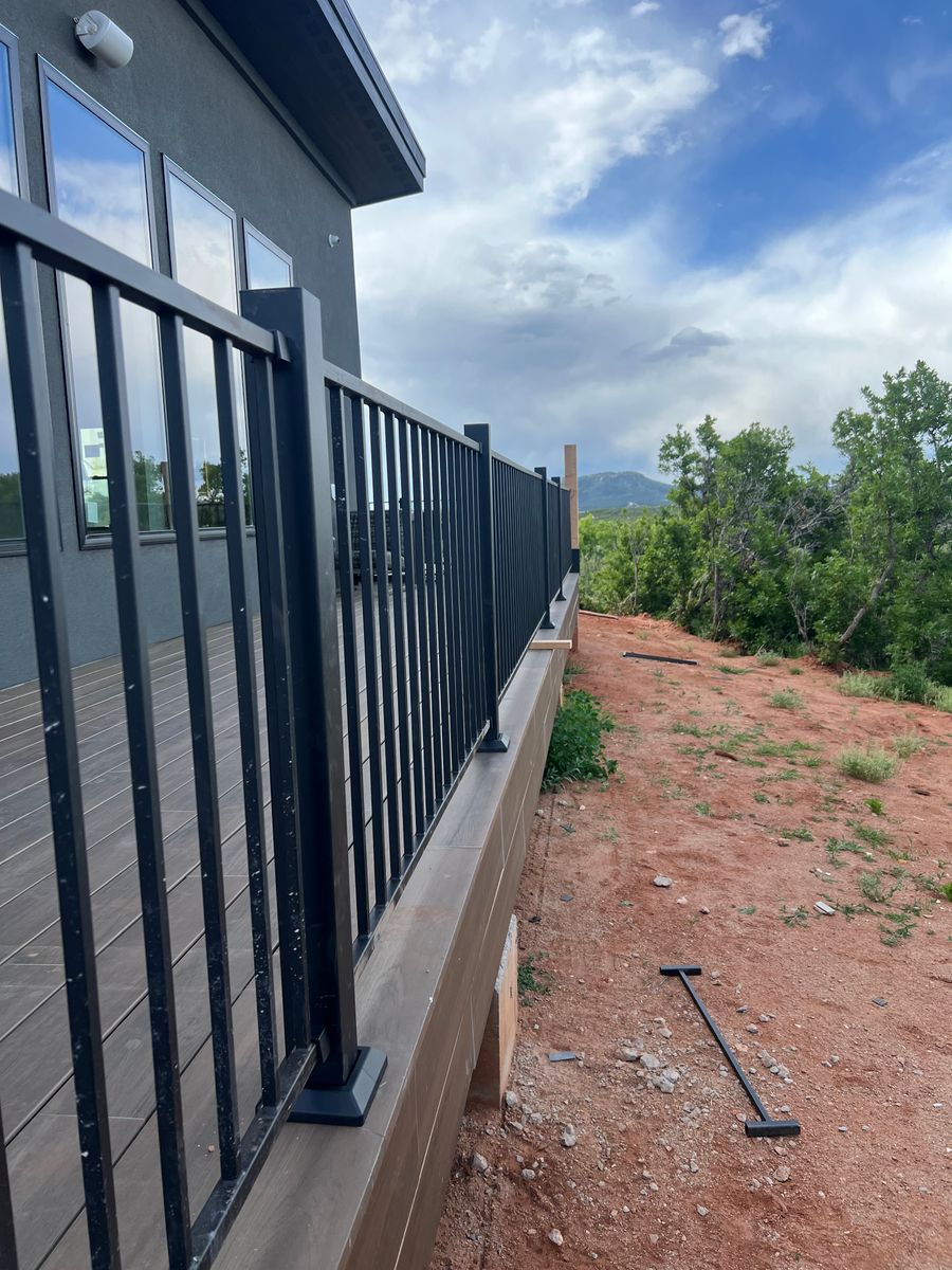 Carpentry & Custom Railings for Arnett Front Range Construction in Elizabeth, CO