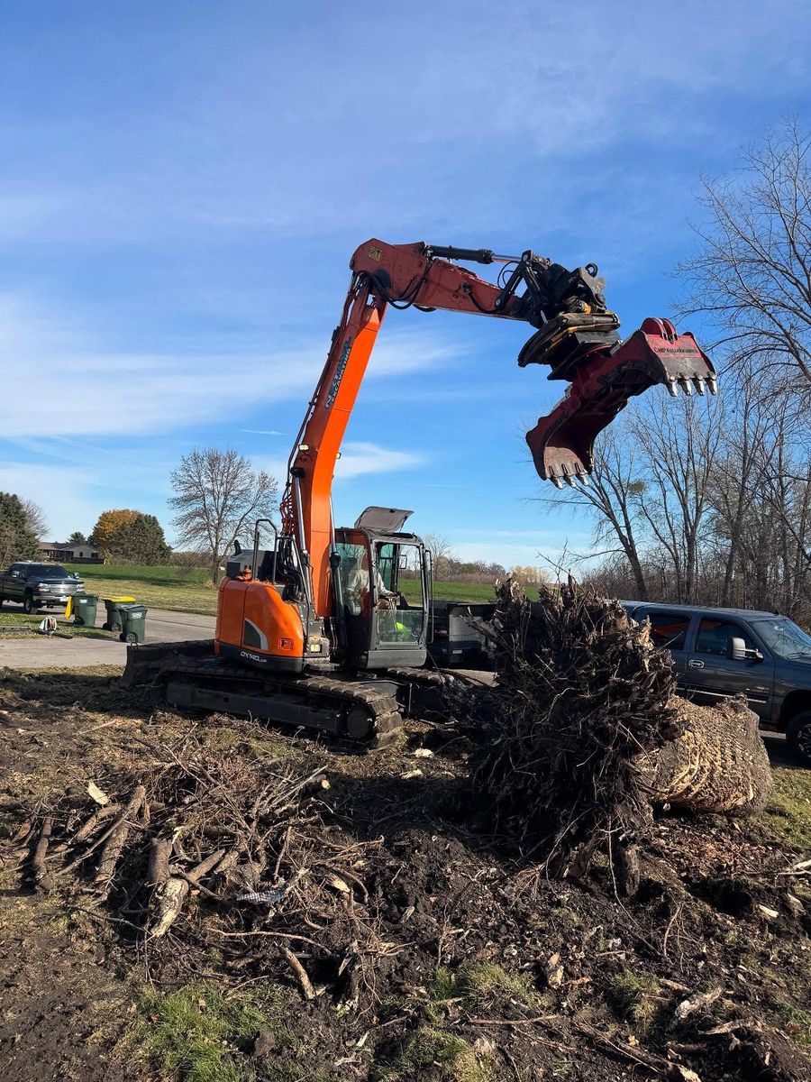 Demolition for NXT LVL Excavating in New London, MN
