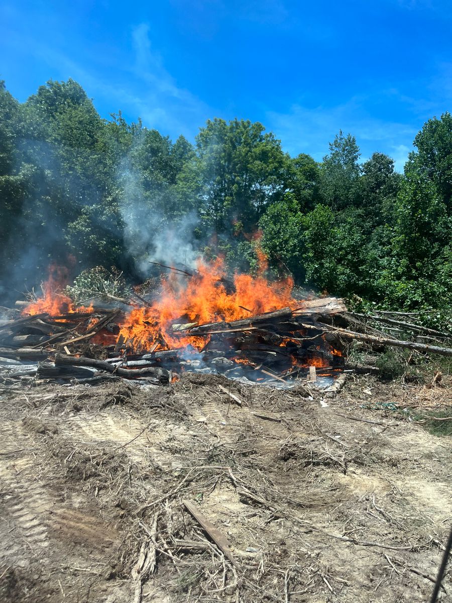 Land Clearing for Blair Excavation in Cookeville, TN