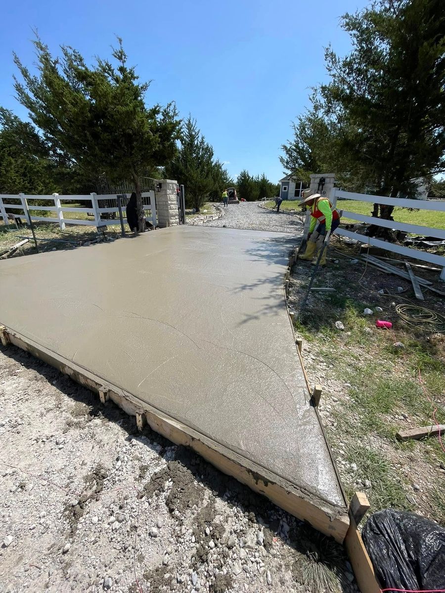 Concrete Foundations for Aguayo Concrete in Waxahachie, TX
