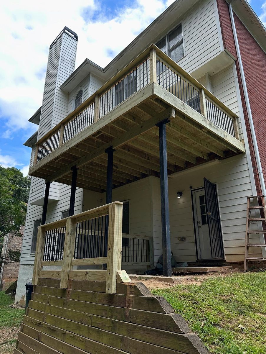 Deck and Patio Construction for JDP Construction Group LLC in McDonough, GA