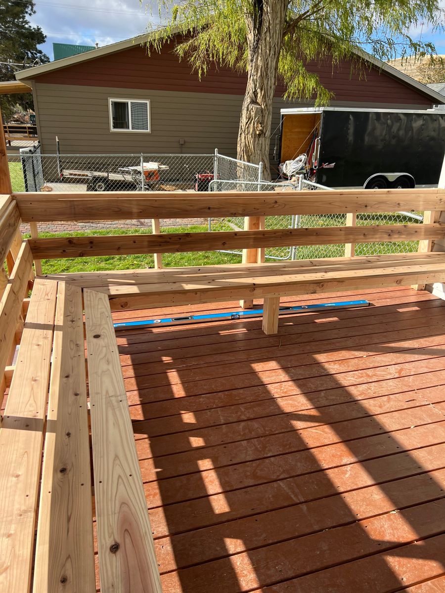 Deck & Patio Installation for Elk Creek Construction  in Stanfield, OR