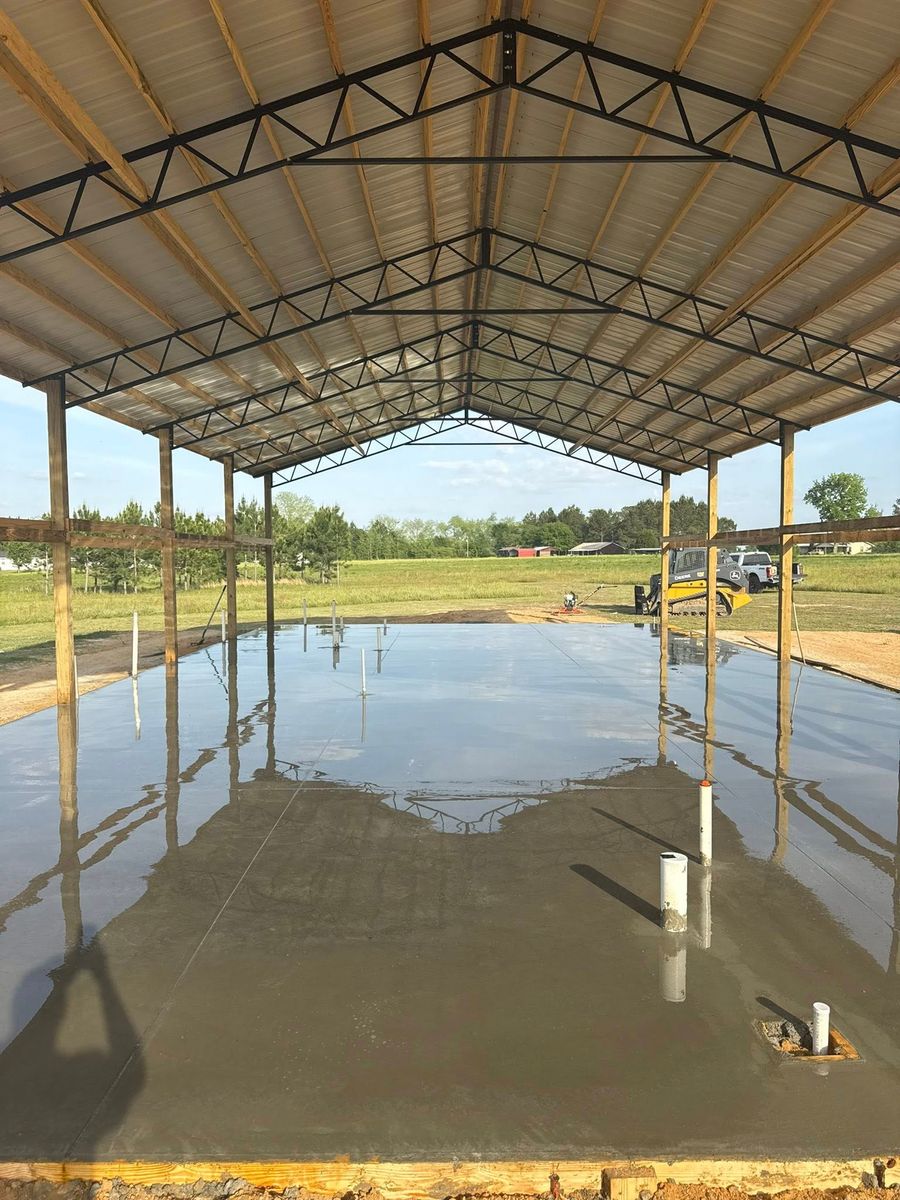 Concrete for Earthworks Septic LLC in Albany, Georgia