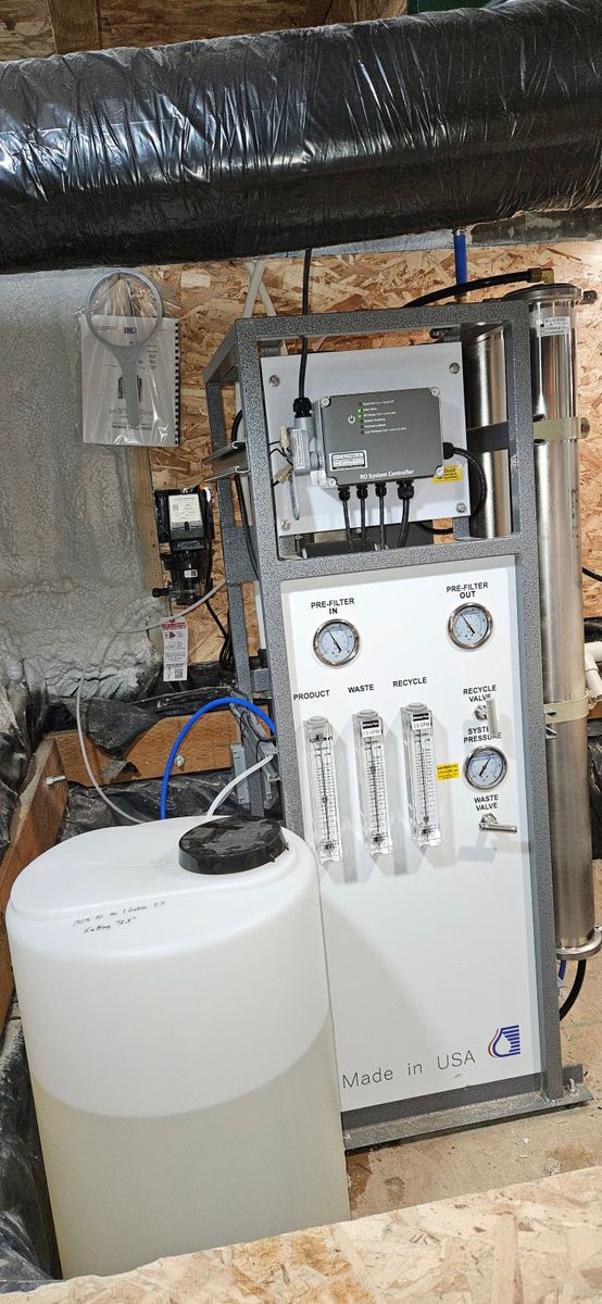 Reverse Osmosis System Installation for The Water Guy in Billings, MT