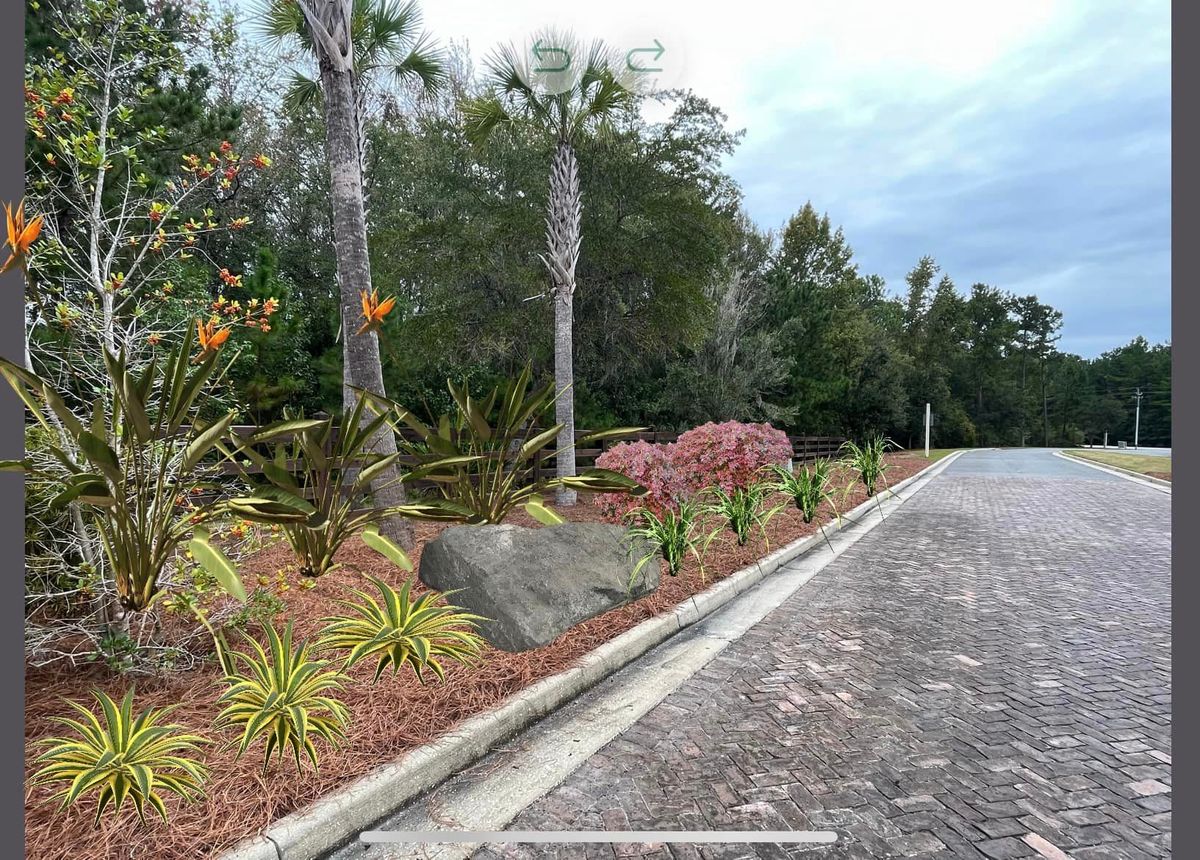 Mulch Installation for Golden Isles Greenery in Brunswick, GA