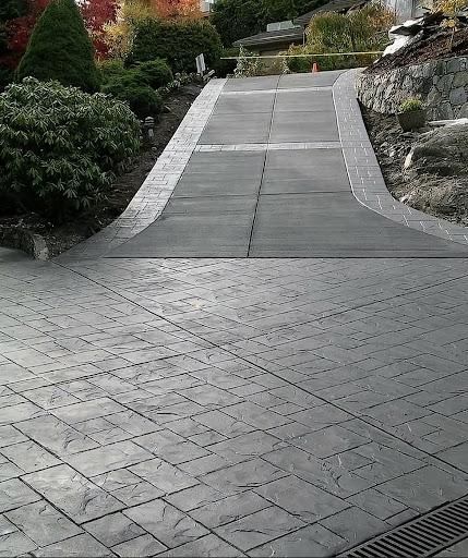 Stamped Concrete for Vanguard Concrete Creations in Winston-Salem, NC