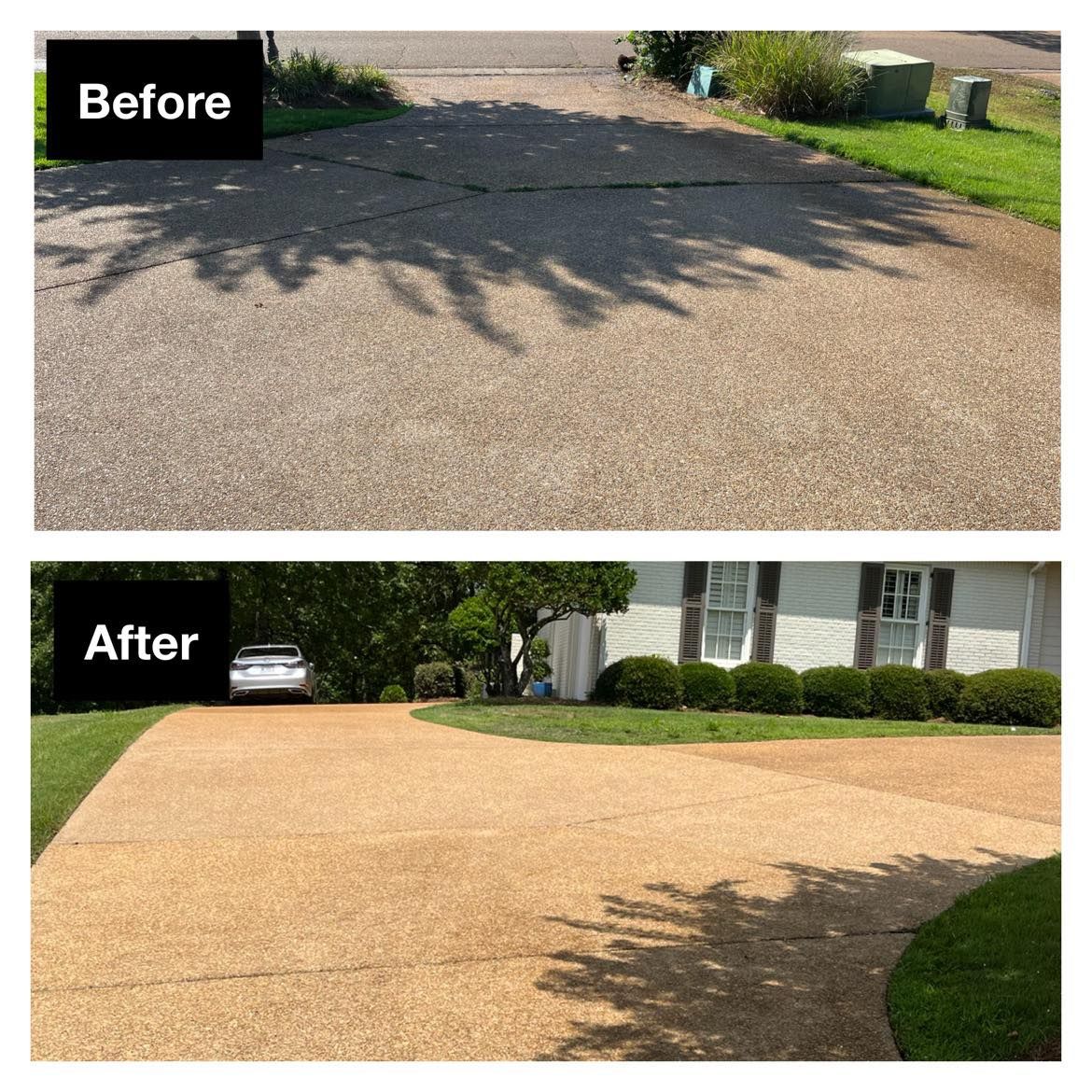 Driveway and Sidewalk Cleaning for Honey Do Oxford Pressure Washing and Soft Washing in Oxford, Mississippi