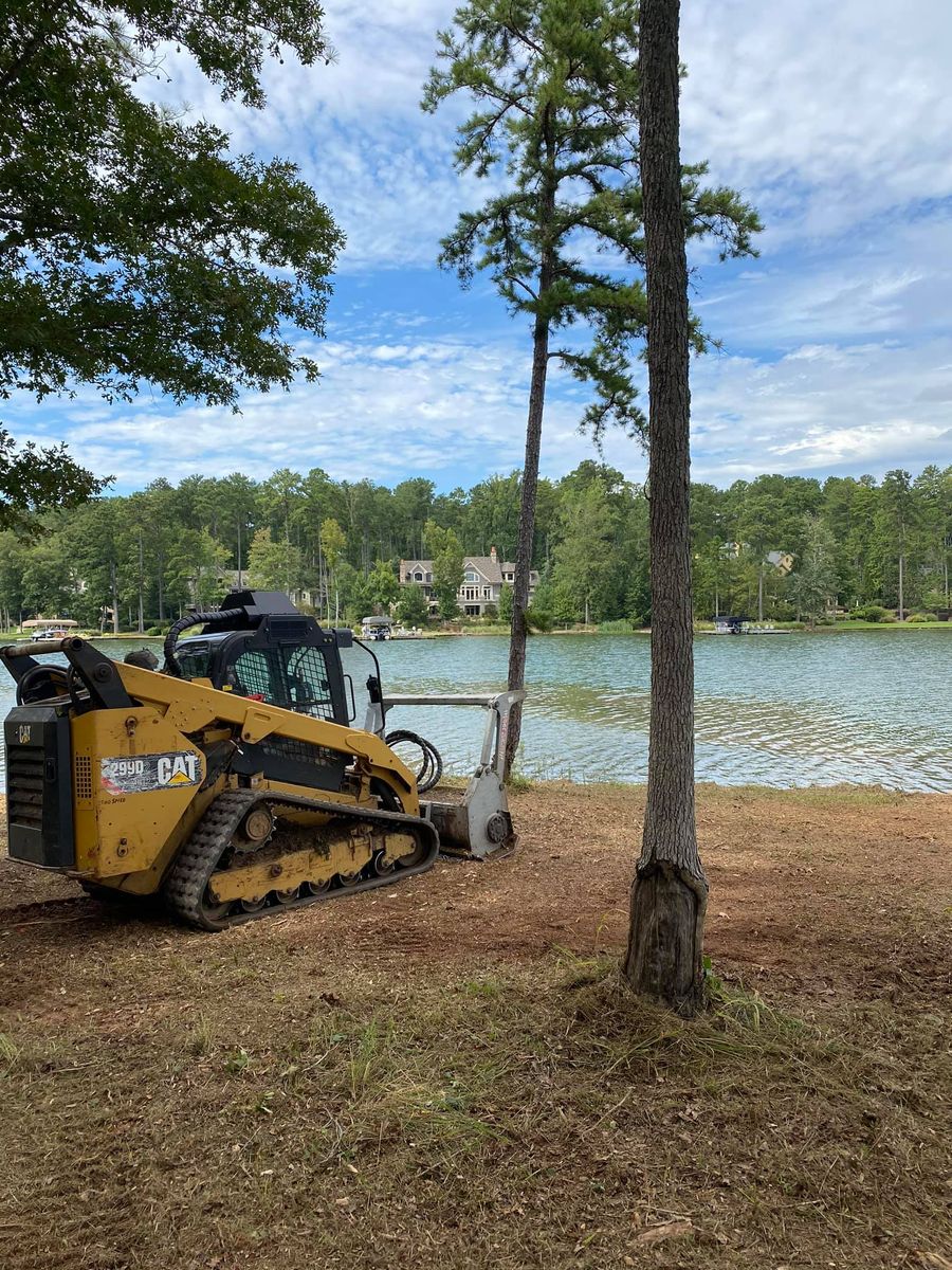Skid Steer Work for Archer Land Management in Macon, GA