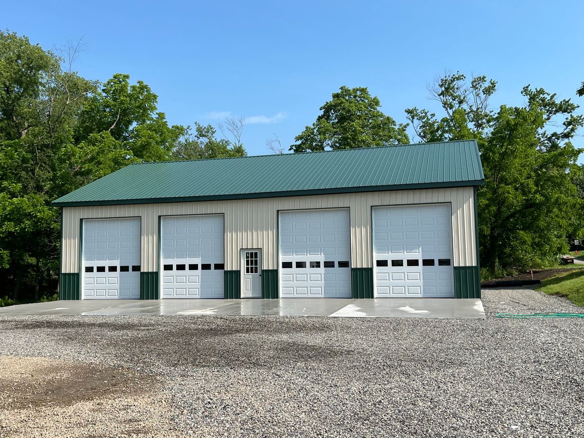 Pole Barn Construction for Minich Contracting LLC in Marion Center, PA