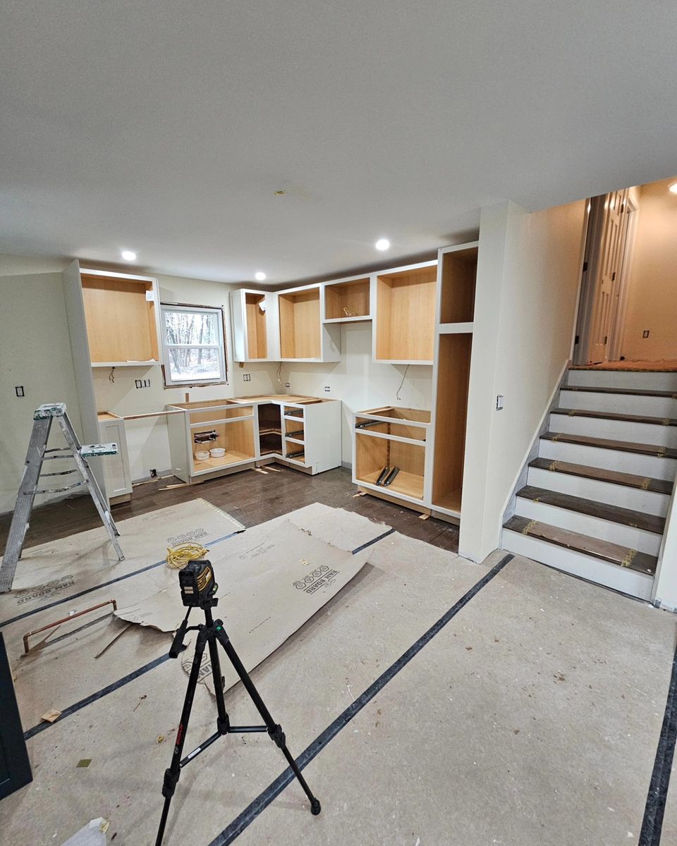 Custom Cabinet Design for Kris Pelillo Carpentry in New Milford, CT