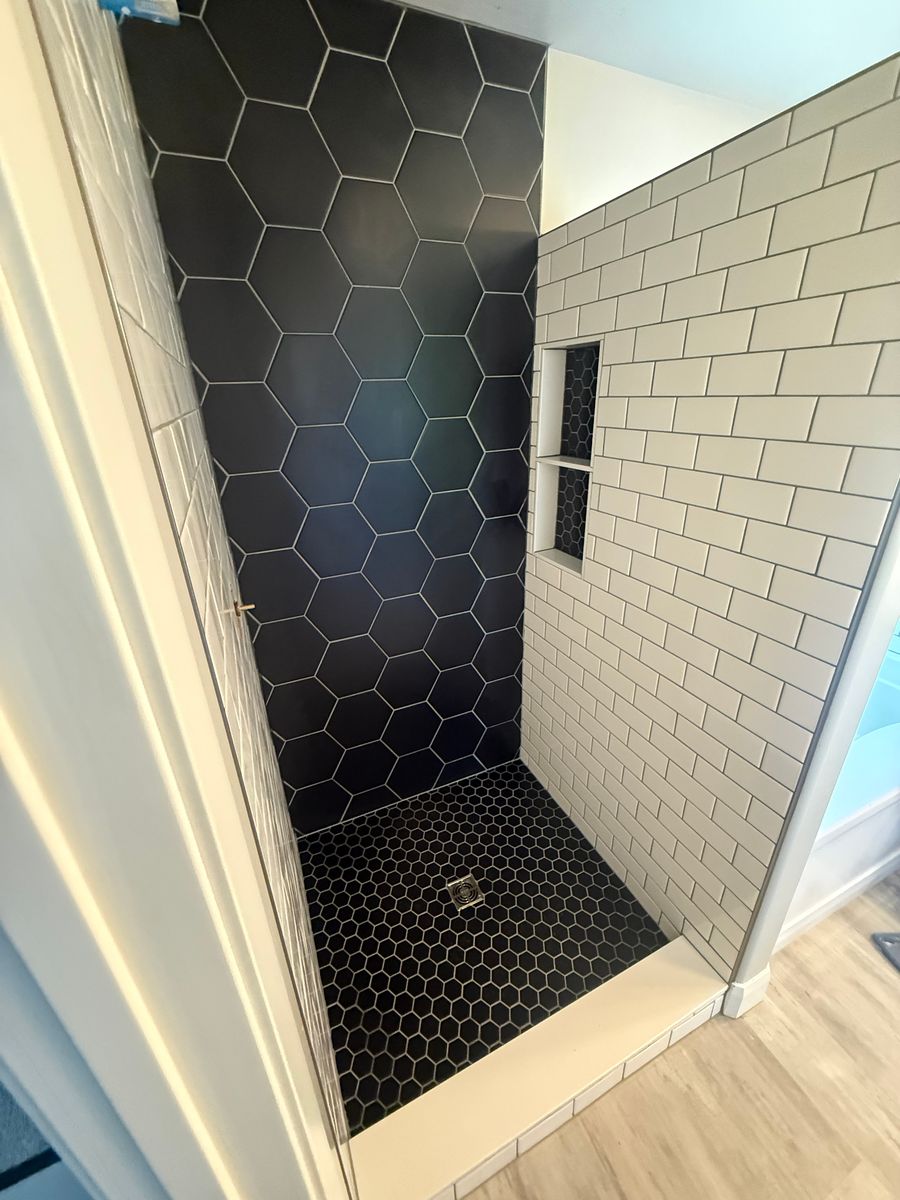 Tile Shower for Flawless Tile Company in Boise, ID