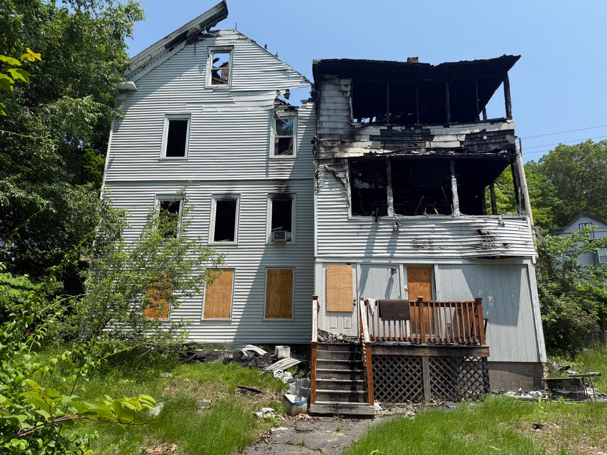 House demolition for Quality Demo Services LLC in Lawrence, MA