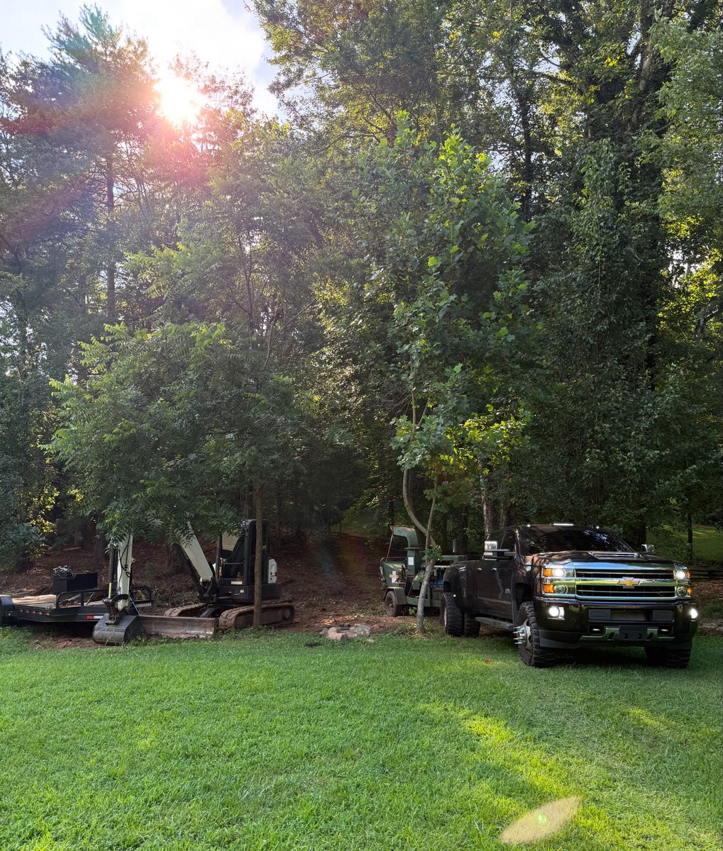 Brush Cutting for OCD Landworks in Lenoir, NC