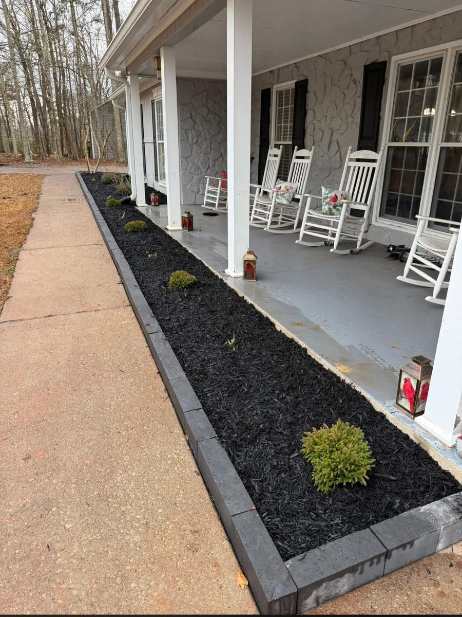 Landscaping Installs for E&T Outdoor Pros in LaGrange, GA
