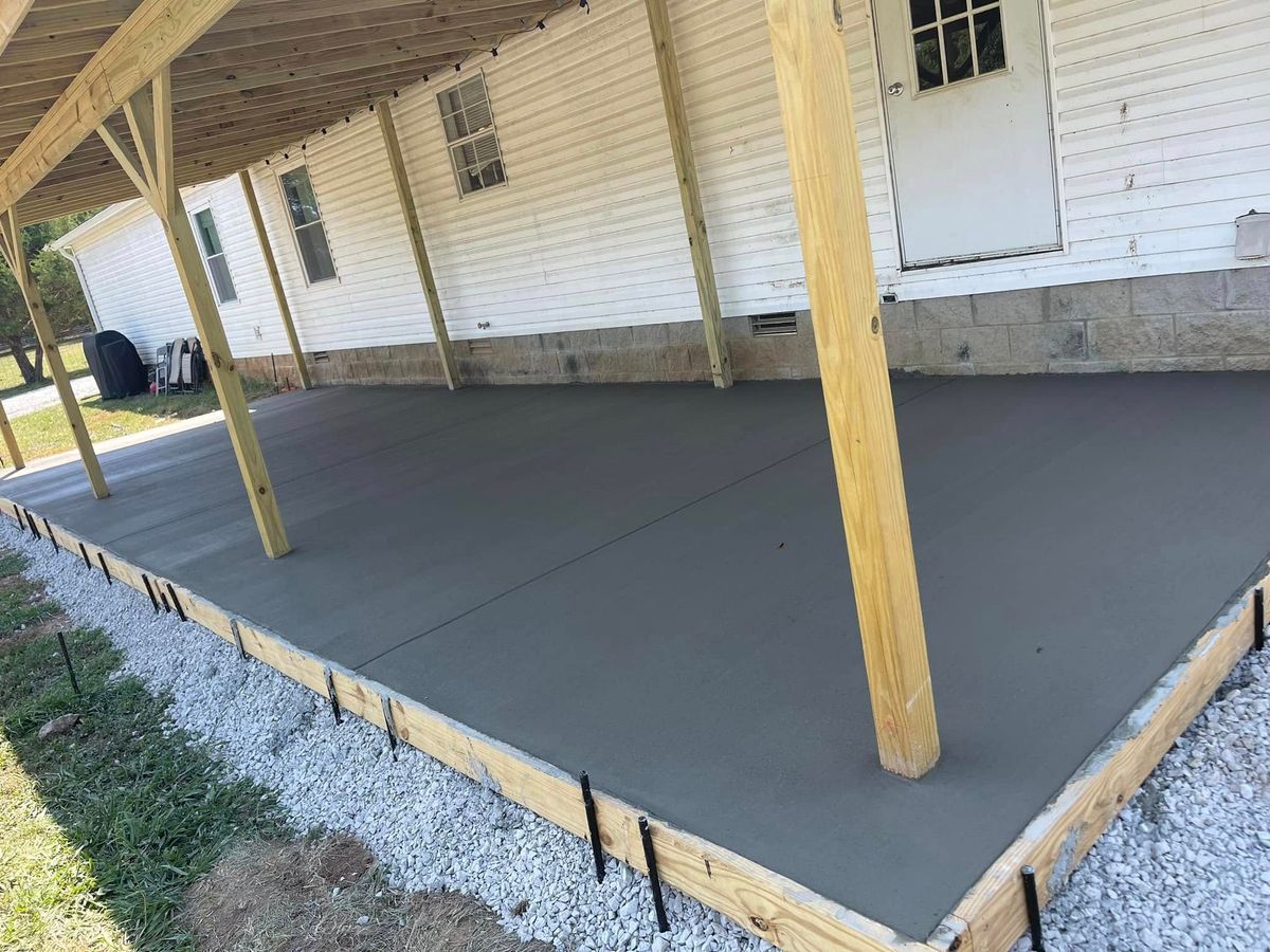 Patio Design & Installation for Mangrum’s Concrete in Franklin, TN