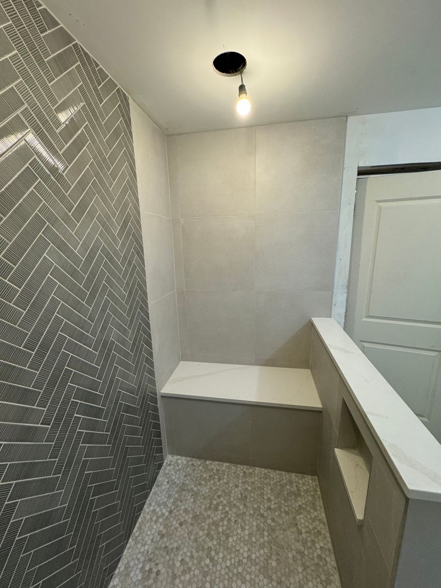 Custom Tile Installation for Northern Tile in Richmond, MI