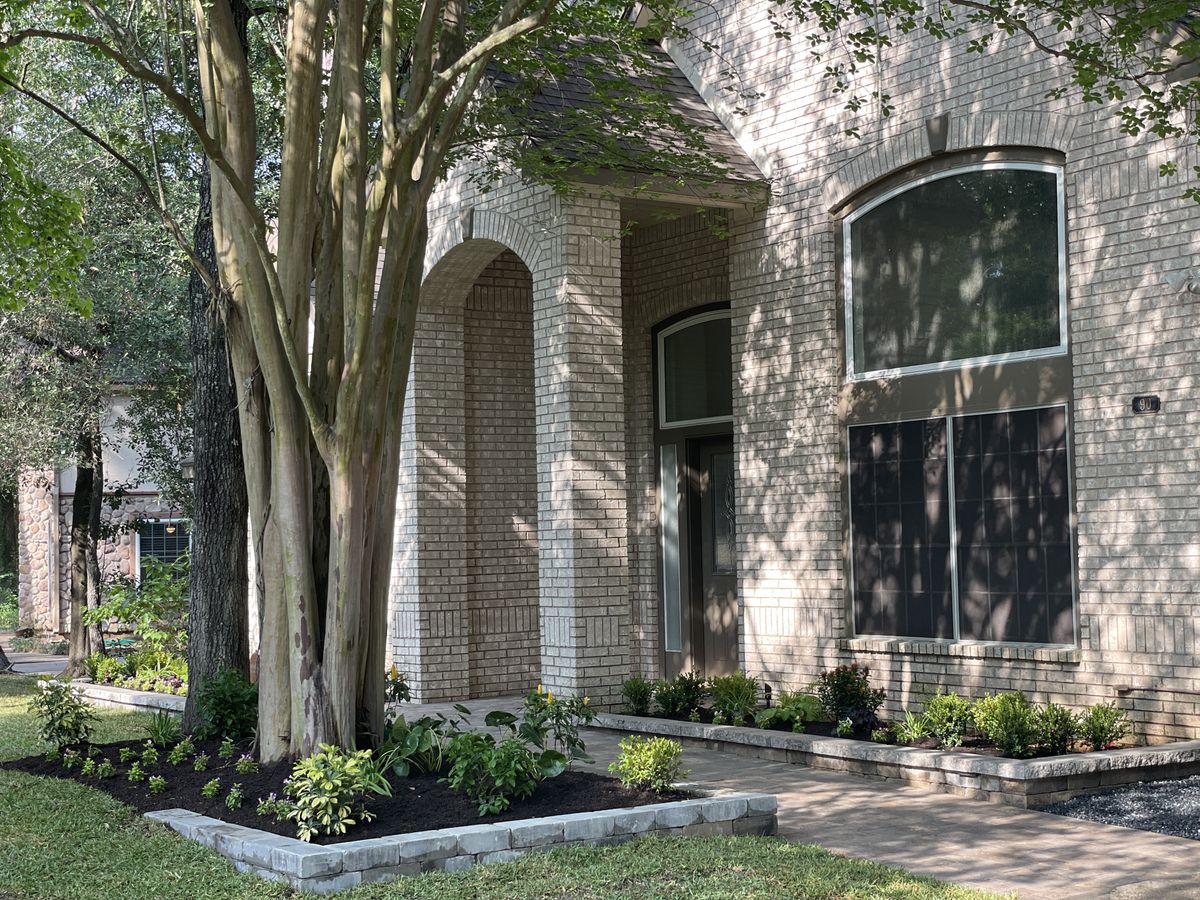 Hardscaping for Atlas Land Design in Creekside Park, TX