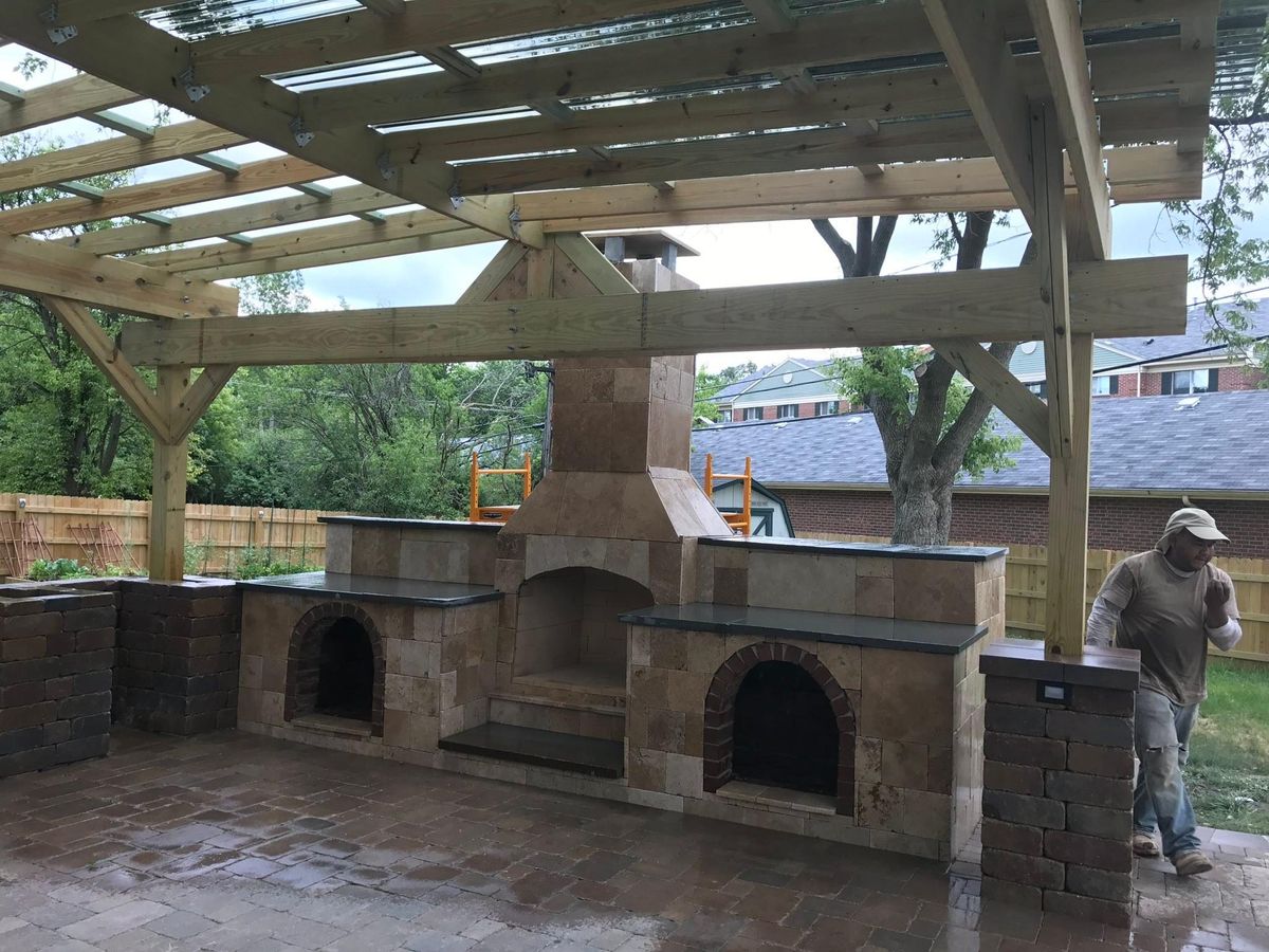 Patio Design & Construction for Alvarez Pavingstone INC. in Lyons, IL